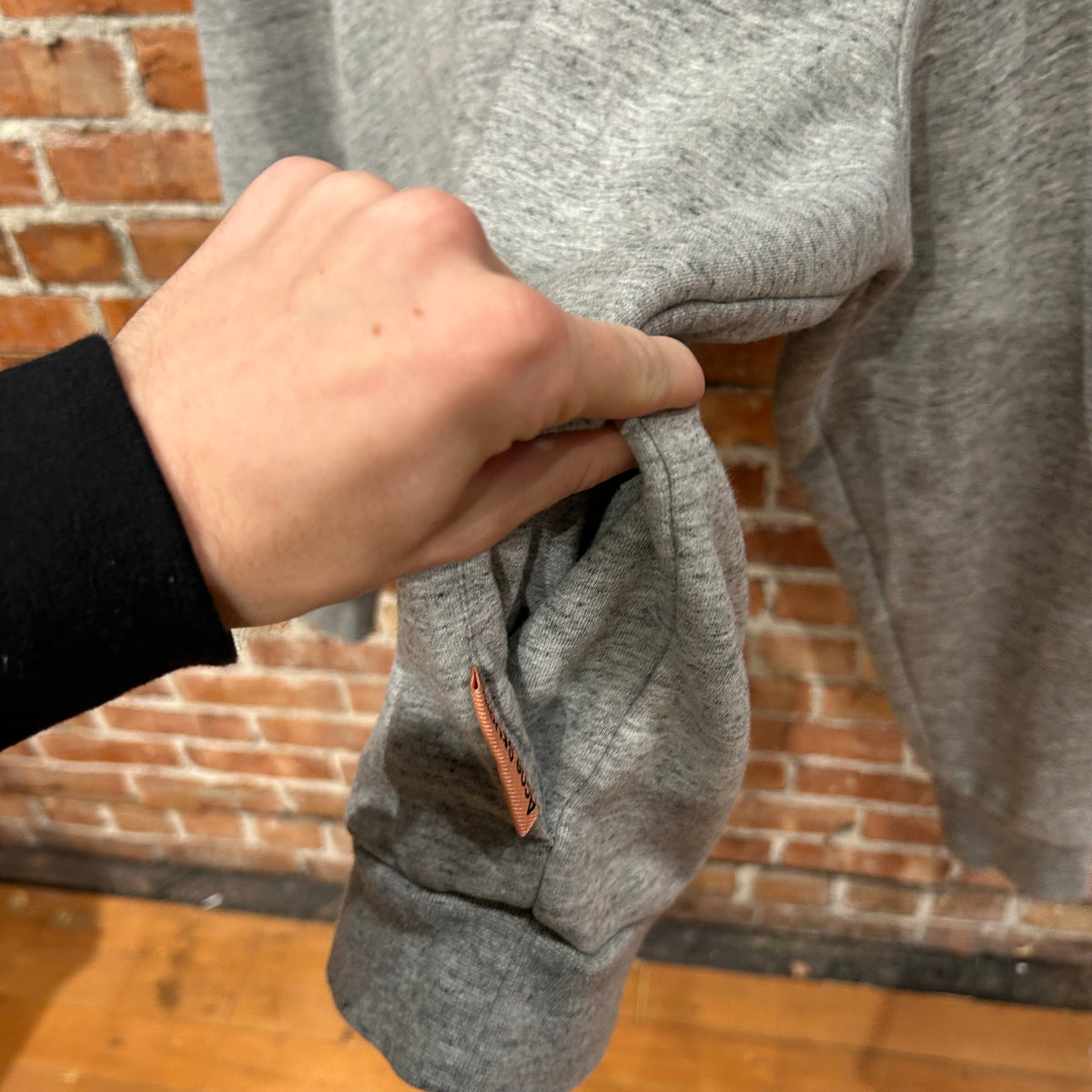 ACNE STUDIOS INCOGNITO PULLOVER HOODIE ‘GREY’