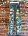 WHO DECIDES WAR TAPESTRY THERMAL LINED DENIM ‘BLUE’