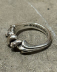 CHROME HEARTS TINY-E KNOT RING ‘SILVER’