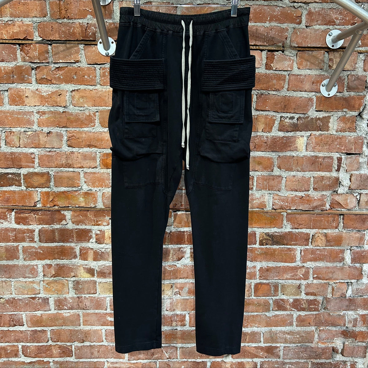 RICK OWENS SS24 LIDO DRKSHDW RIG CREATCH CARGOS ‘BLACK’