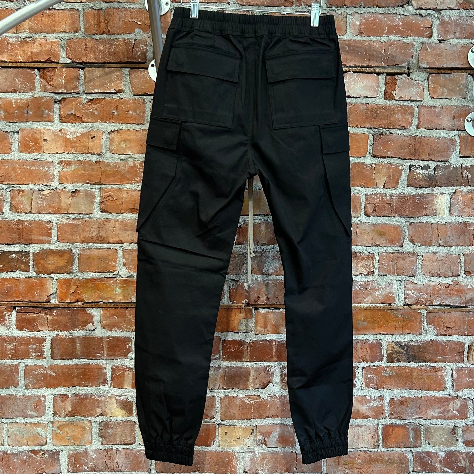 RICK OWENS SS19 BABEL CARGO PANTS ‘BLACK’