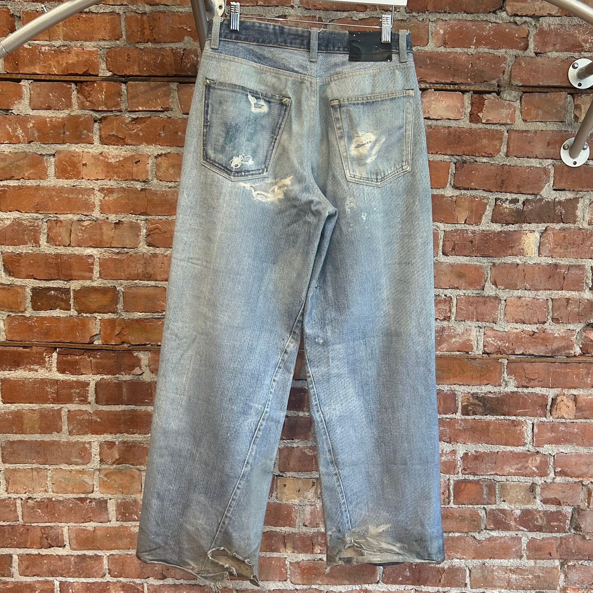 OUR LEGACY FULL CUT TROMPE DIGITAL DENIM ‘LIGHT WASH’