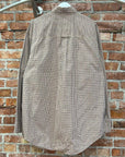 BALENCIAGA SS20 OVERSIZED CHECK FLANNEL SHIRT ‘MULTI’