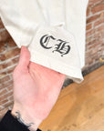 CHROME HEARTS VINTAGE FLORAL STAR POCKET TEE ‘WHITE’