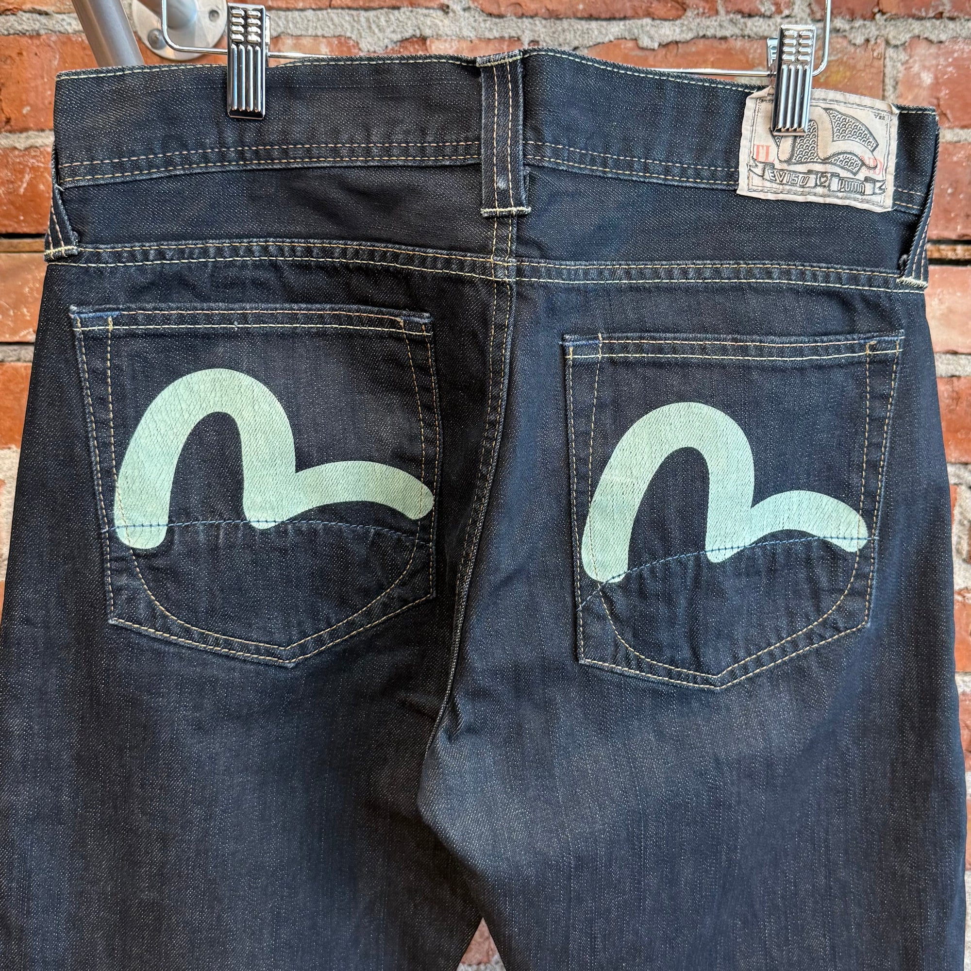 EVISU X PUMA STRAIGHT LEG DENIM 
