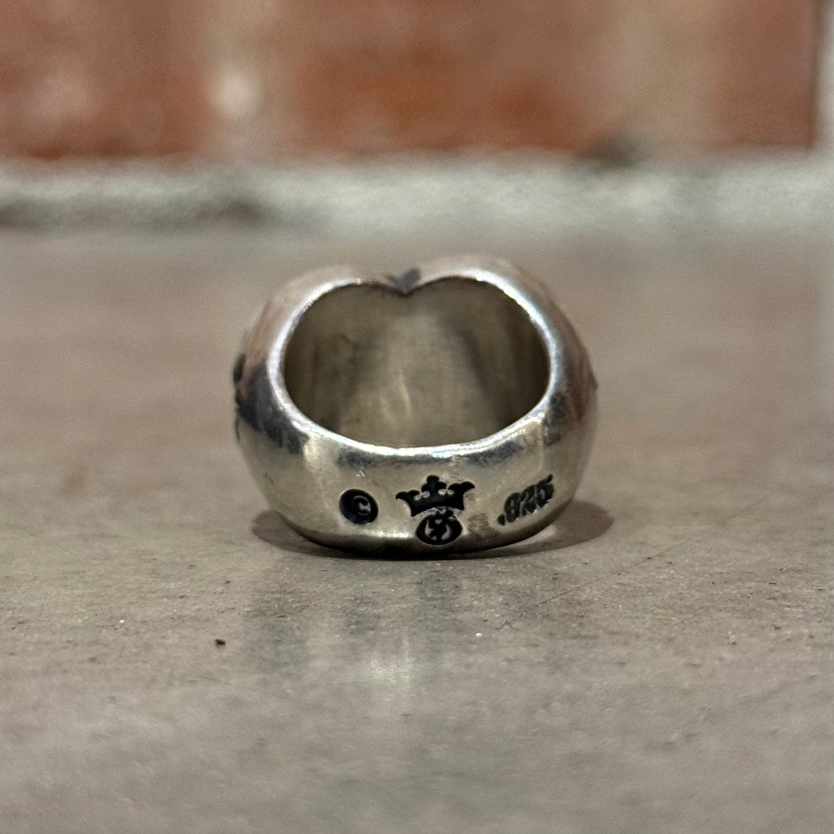 GABORATORY R-7 HEART RING ‘SILVER’