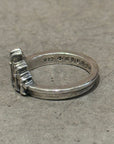 CHROME HEARTS CEMETERY CROWN RING ‘SILVER’