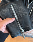 CHROME HEARTS VINTAGE JJ DEAN LEATHER JACKET ‘BLACK’