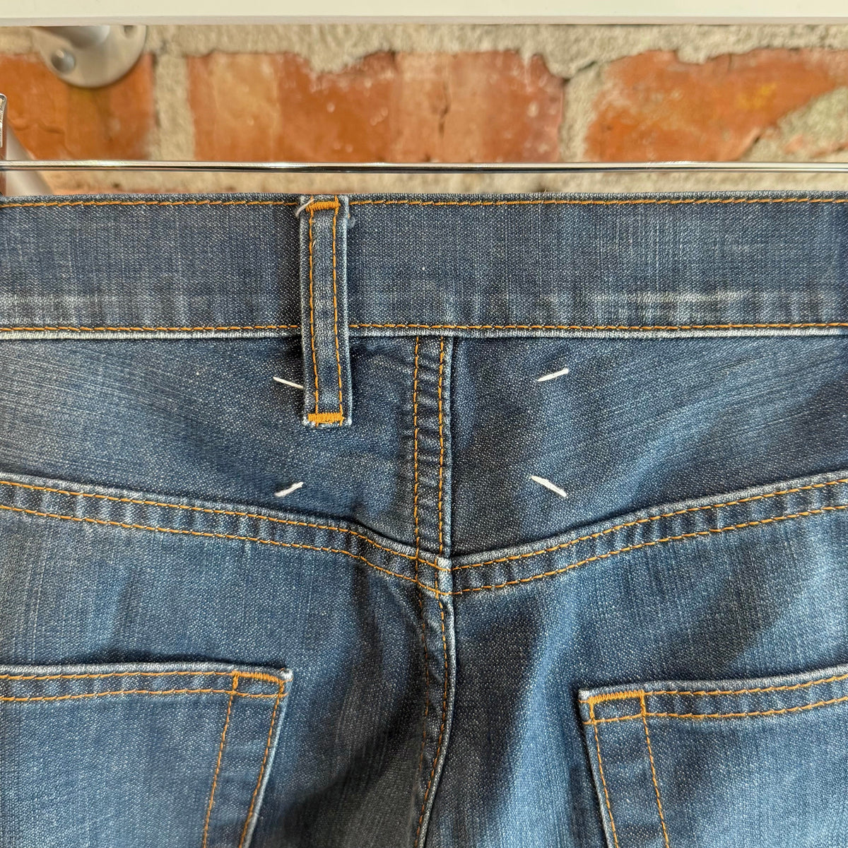 MARGIELA LINE 10 BAGGY COAL MINER DENIM ‘BLUE’