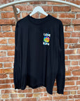 MURAKAMI x POST MALONE LOVE/HATE LONGSLEEVE TEE ‘BLACK’