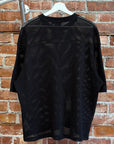STUSSY WORKGEAR MESH JERSEY TEE ‘BLACK’