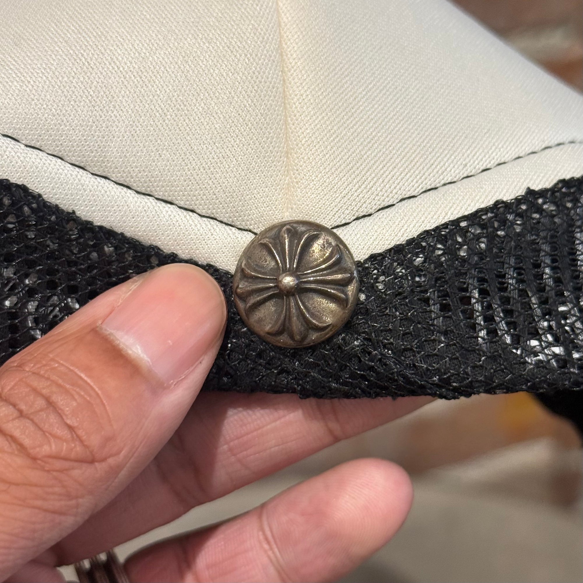 CHROME HEARTS KING TACO TRUCKER ‘WHITE/BLACK’