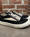 RICK OWENS SS26 TEMPLE VINTAGE LOW SNEAKERS ‘BLACK’