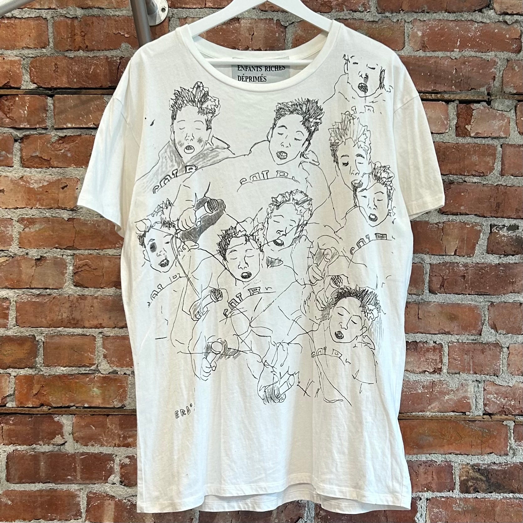 ENFANTS RICHES DEPRIMES SS17 EAST BERLIN TEE ‘WHITE’