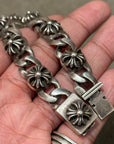 CHROME HEARTS PLUS CROSS LINK BRACELET ‘SILVER’