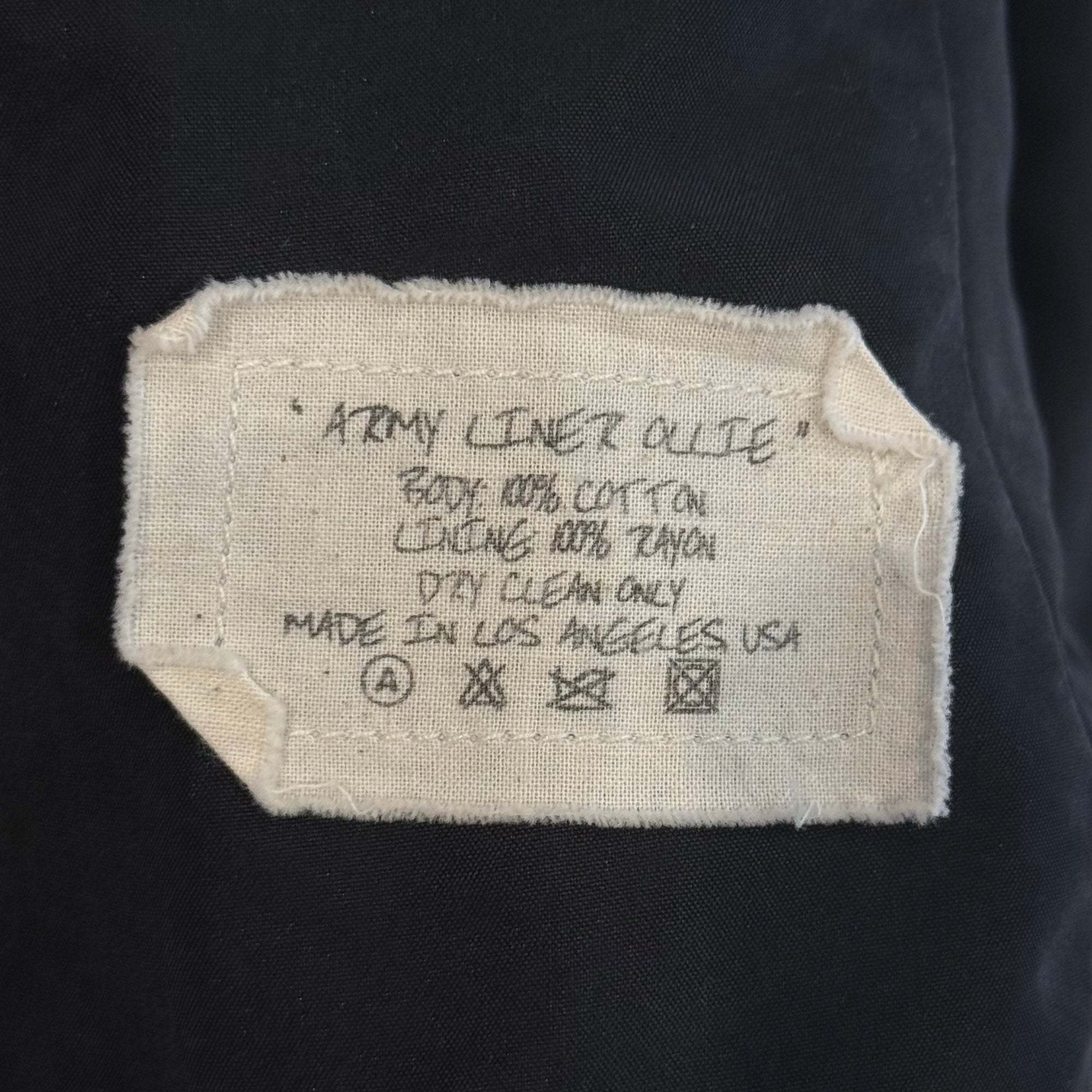 GREG LAUREN PATCHWORK MILITARY BLAZER ‘GREEN’