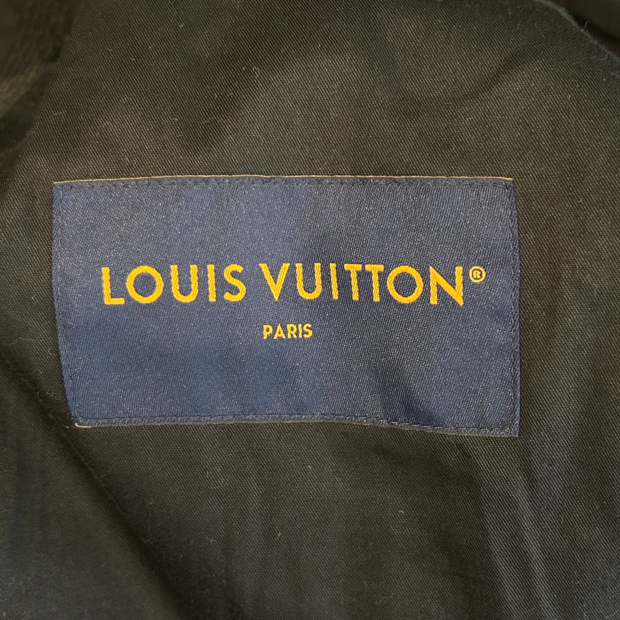 LOUIS VUITTON DAMIER WORKWEAR COTTON BLOUSON ‘BLACK’