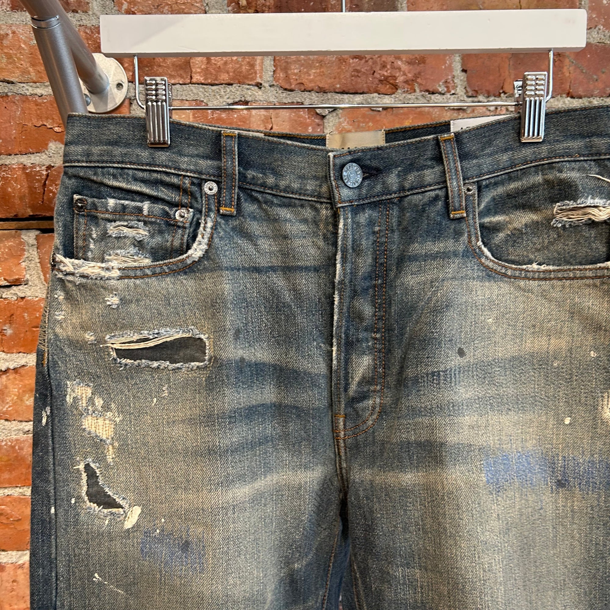 GALLERY DEPT. STARR 5001 MUDWASH DENIM ‘DARK BLUE’
