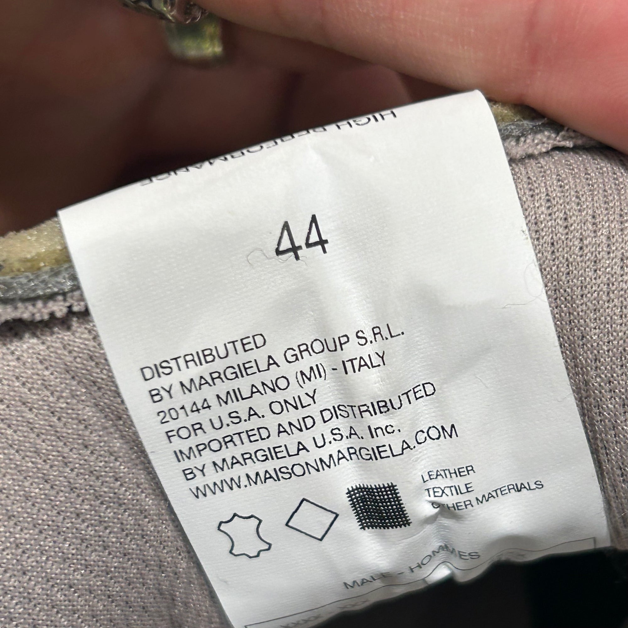MAISON MARGIELA EVOLUTION SPLICED GAT SNEAKERS ‘GREEN’
