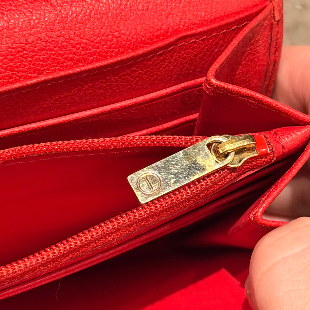 CARTIER LOVE LONG WALLET ‘RED’