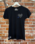 CHROME HEARTS VINTAGE BABY TEE ‘BLACK’