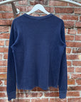BUZZ RICKSON VINTAGE WAFFLE LONGSLEEVE ‘BLUE’