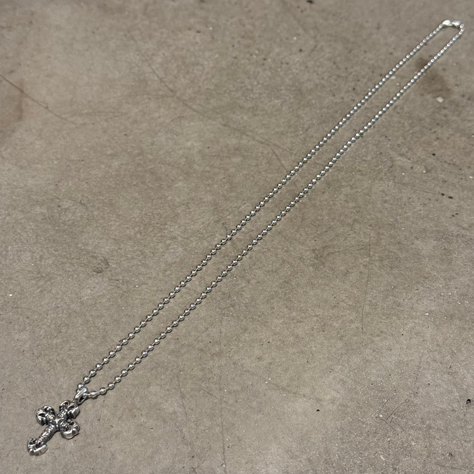 CHROME HEARTS FILIGREE CHARM NECKLACE ‘SILVER’