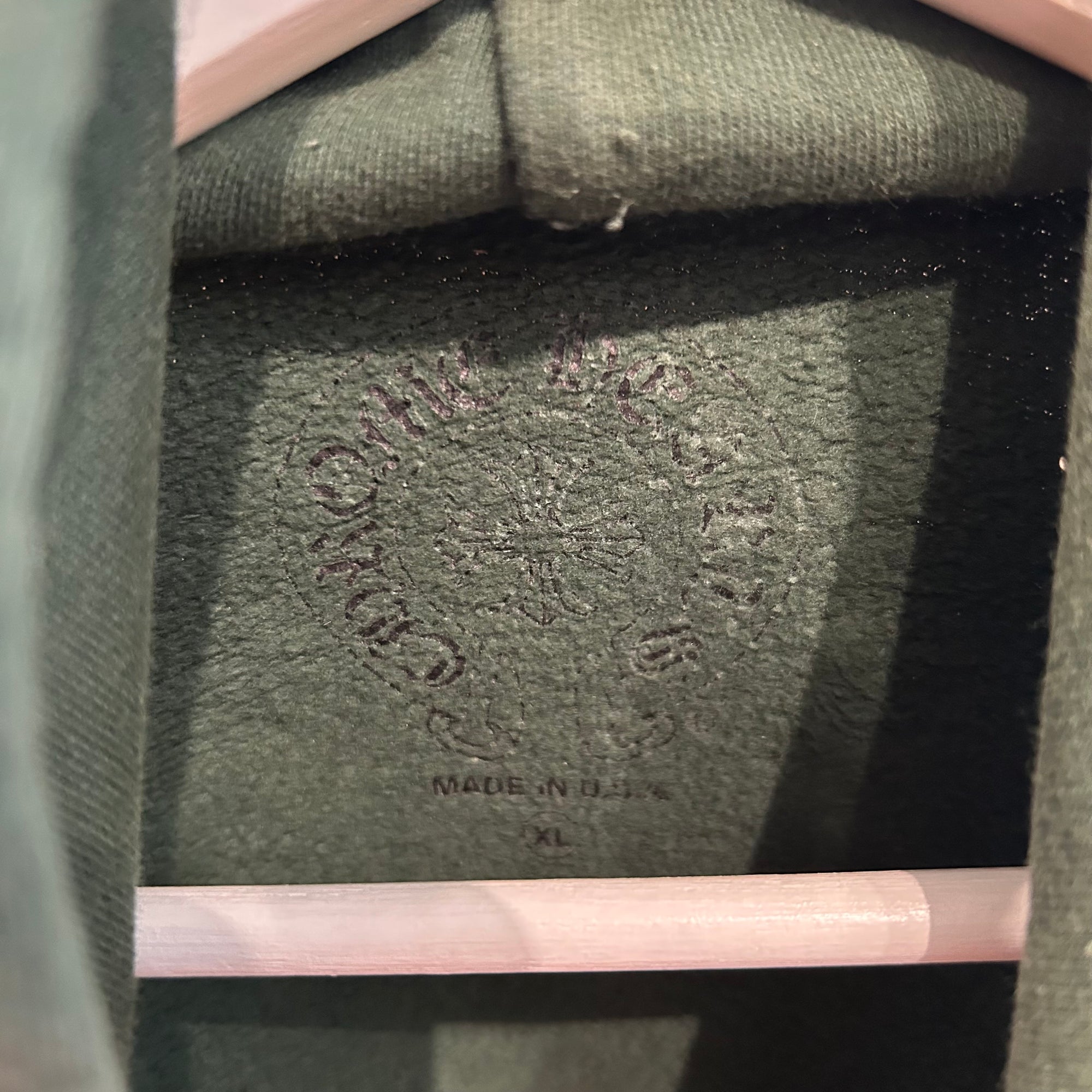 CHROME HEARTS T-BAR PULLOVER HOODIE ‘FOREST’