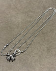 CHROME HEARTS CH PLUS CROSS CHARM NECKLACE ‘SILVER’
