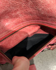 BALENCIAGA CITY MESSENGER SHOULDER BAG ‘RED’