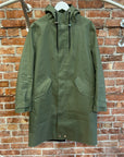 MACKINTOSH GRANISH HOODED RAINCOAT ‘SAGE’