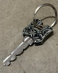 DEAL DESIGN KEY SHIELD KECHAIN ‘SILVER’