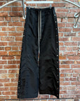RICK OWENS DRKSDHW CANVAS PUSHER PANTS ‘BLACK’