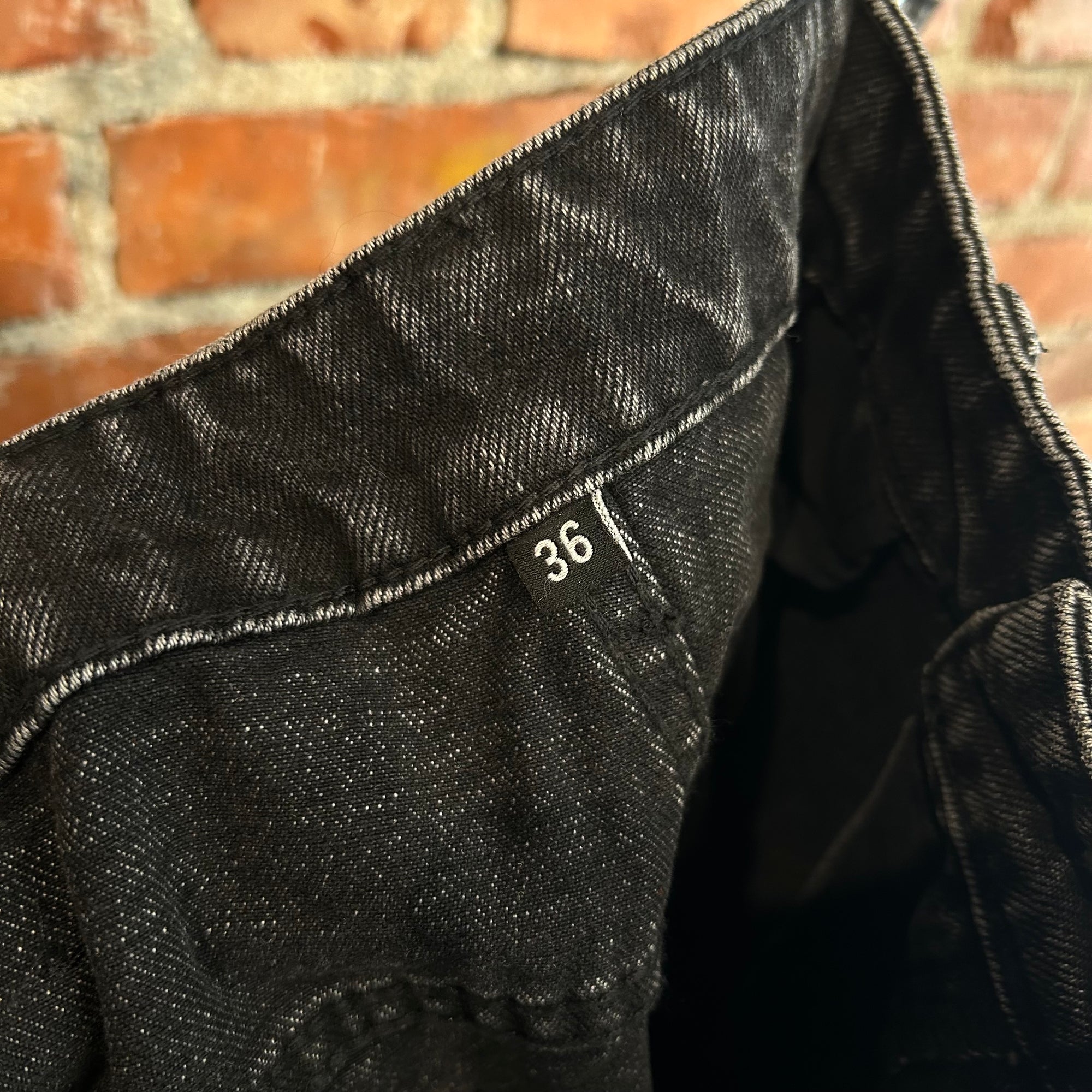 BASKETCASE GALLERY FLARED JEANS ‘VINTAGE BLACK’
