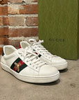 GUCCI ACE BEE LOGO SNEAKERS ‘WHITE’