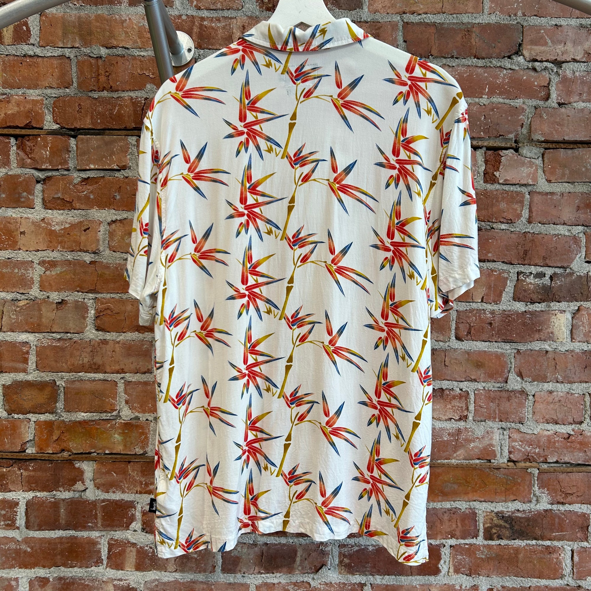 STUSSY ISLAND GETAWAY CAMP COLLAR SHIRT ‘MULTI’