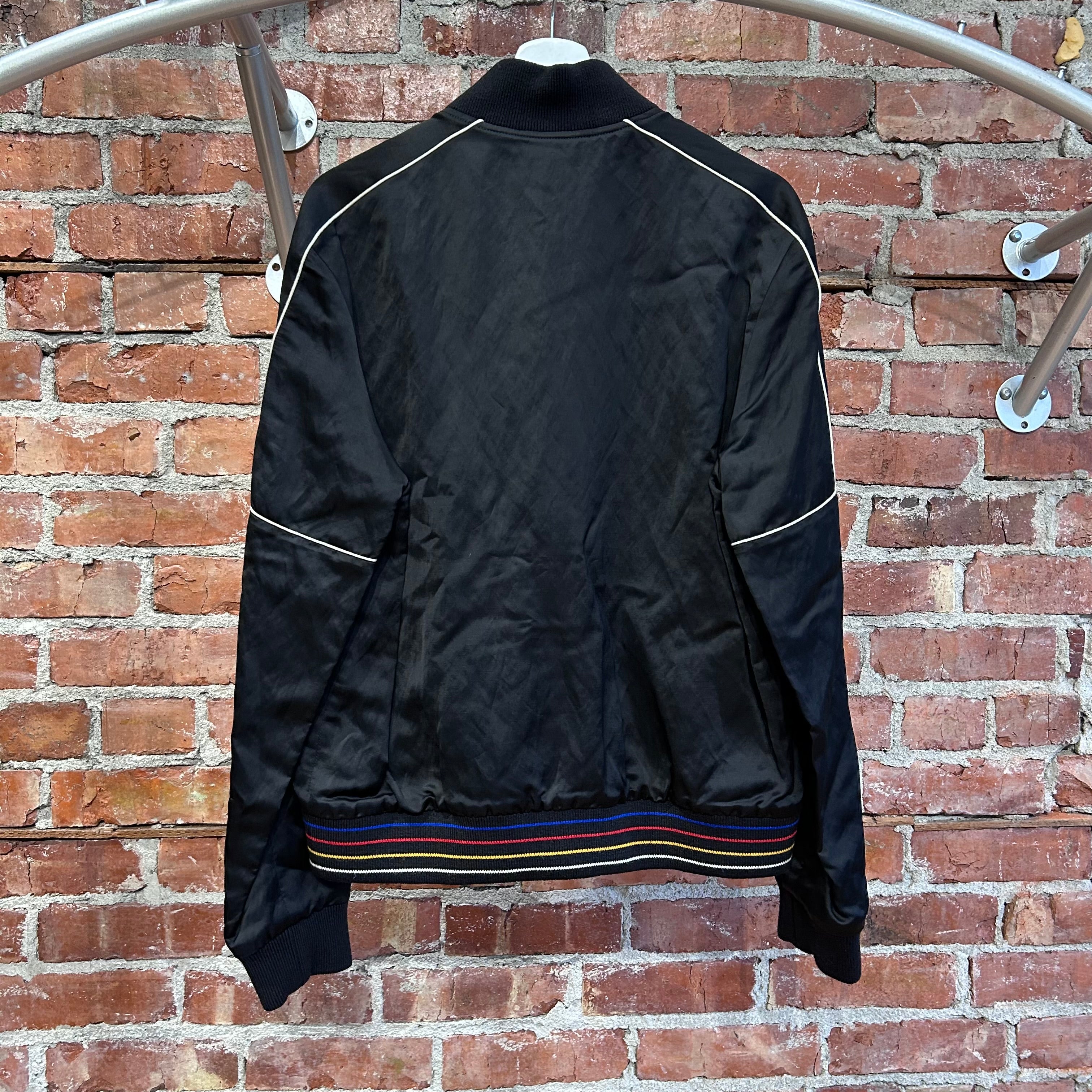 SAINT LAURENT FW21 LOGO TEDDY JACKET ‘BLACK’ – Sadō Room