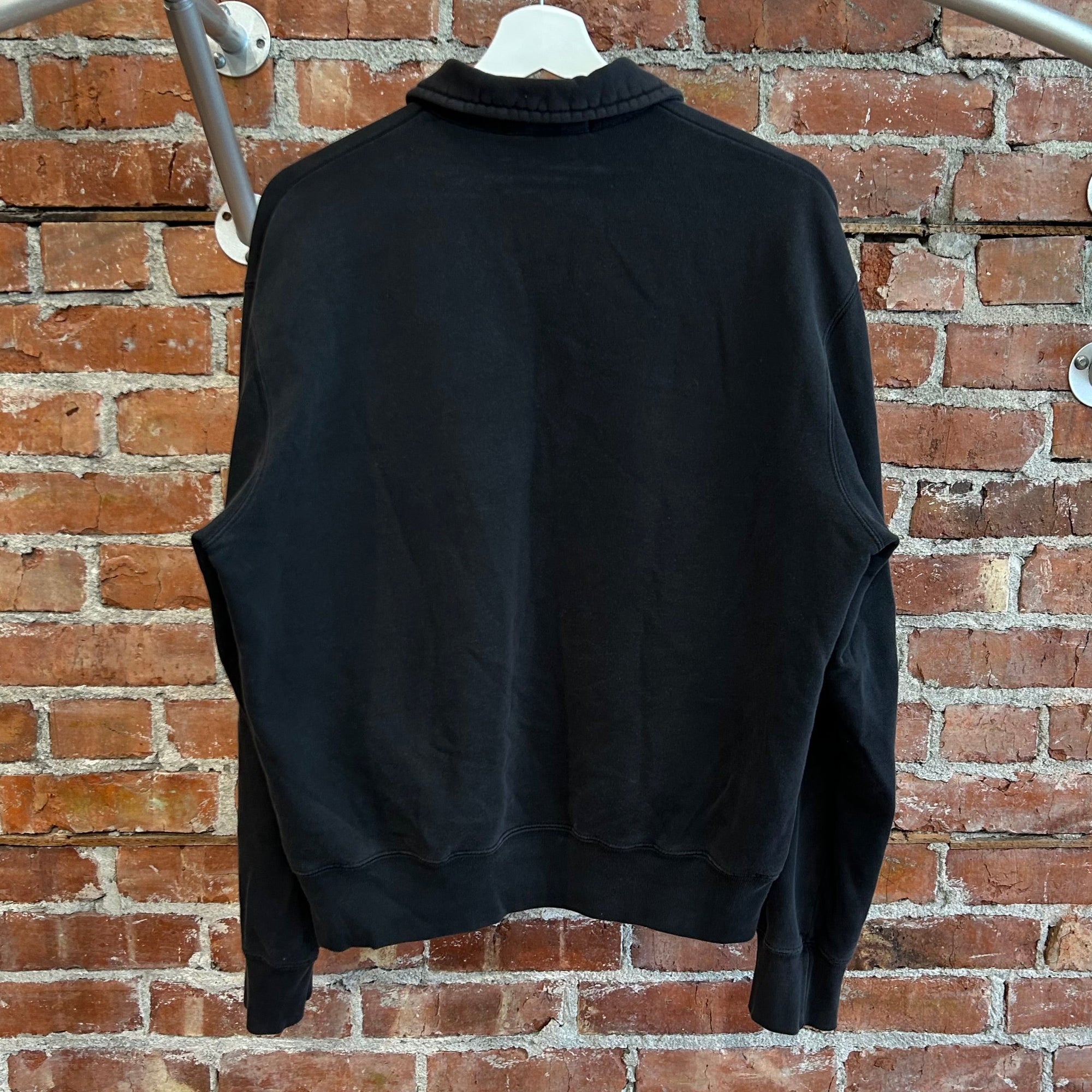 POLO SPORT FLAG QUARTER ZIP ‘BLACK’