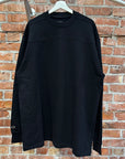 RICK OWENS X CHAMPION TOMMY CREWNECK ‘BLACK’