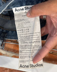 ACNE STUDIOS CANDY BUTTON STICKER DENIM ‘BLUE’