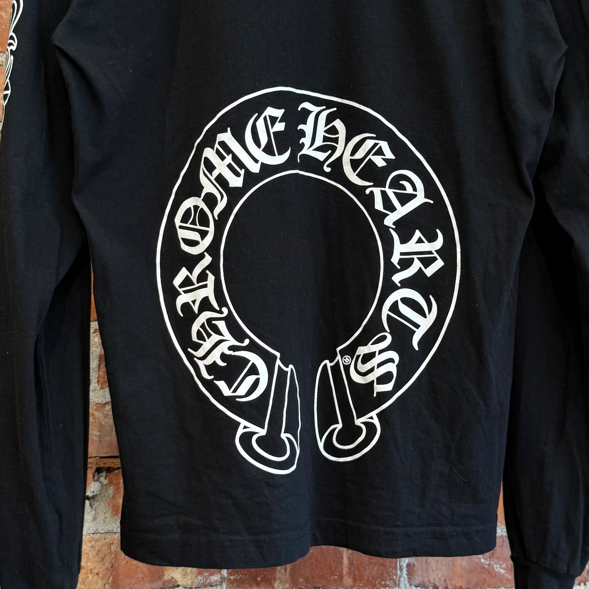 CHROME HEARTS FLORAL POCKET LONGSLEEVE ‘BLACK’