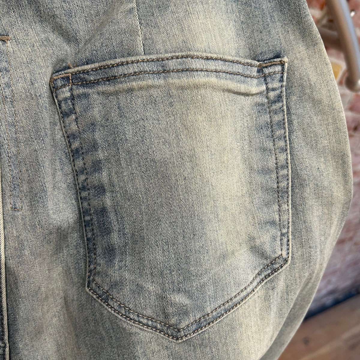 RICK OWENS FW24 PORTERVILLE DRKSHDW BOLAN BOOTCUT JEANS ‘SKY’