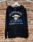 PLEASURES COWBOY ON ACID HOODIE ‘BLACK’