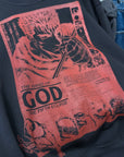 ROUGH SIMMONS BERSERK CREWNECK ‘BLACK/RED’