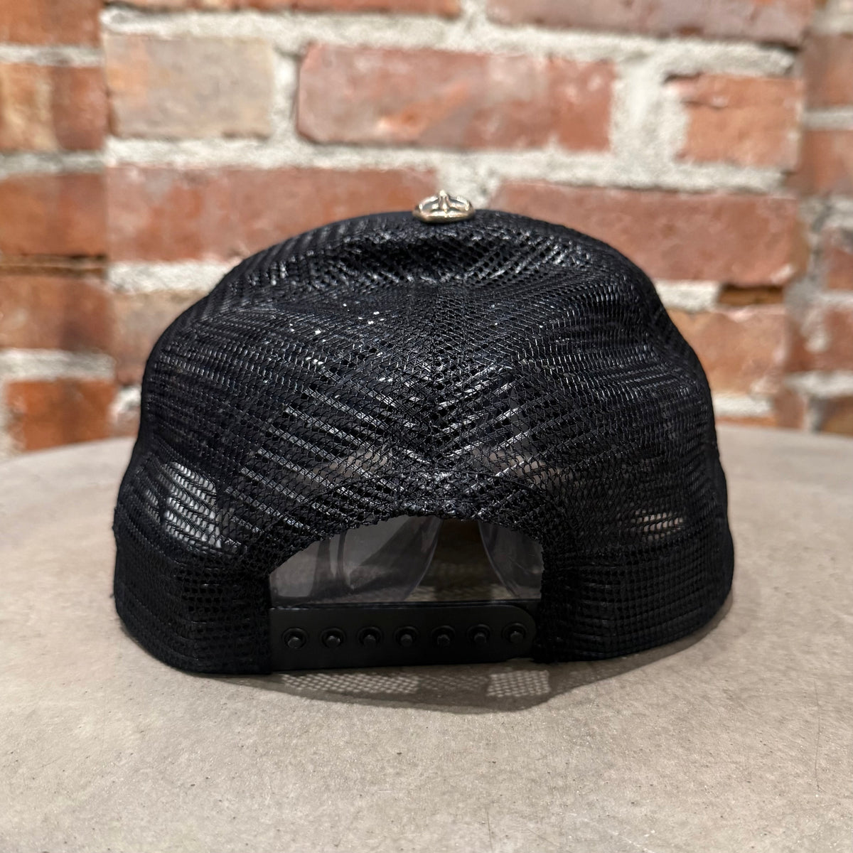 CHROME HEARTS ST. BARTHS TRUCKER HAT ‘BLACK’