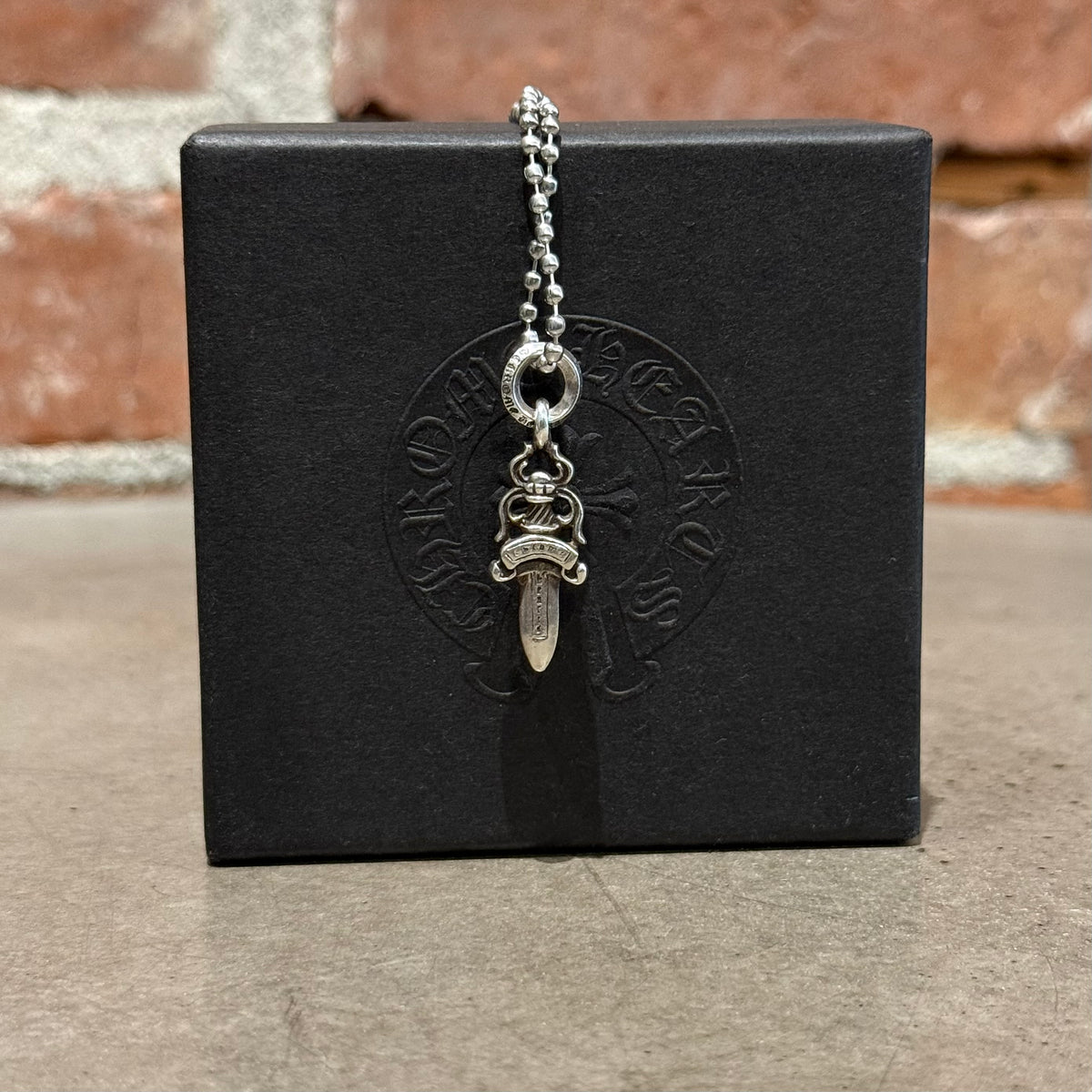CHROME HEARTS NO. 5 DAGGER NECKLACE ‘SILVER’