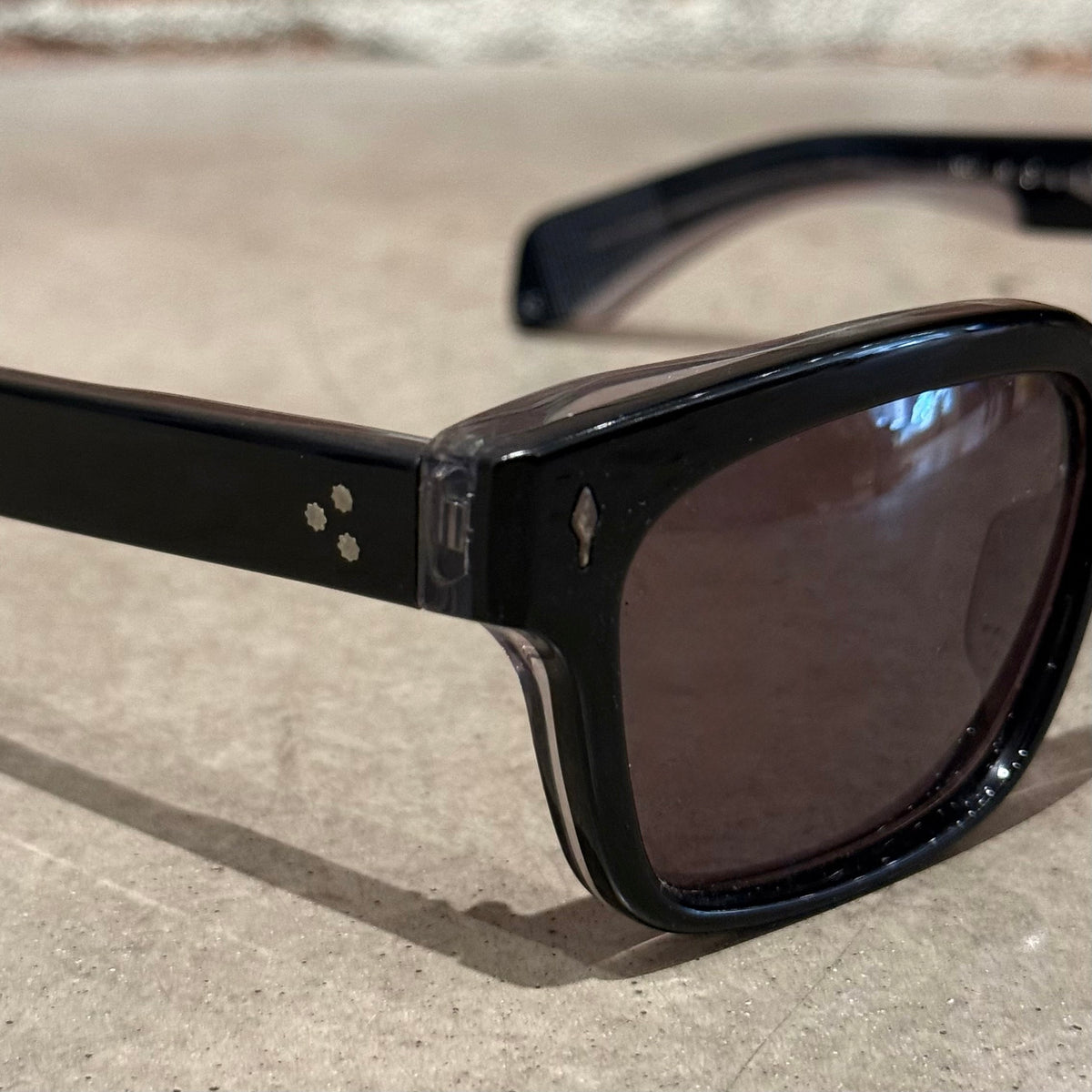 JACQUES MARIE MAGE MOLINO 175/500 SUNGLASSES ‘BLACK/HAZE’