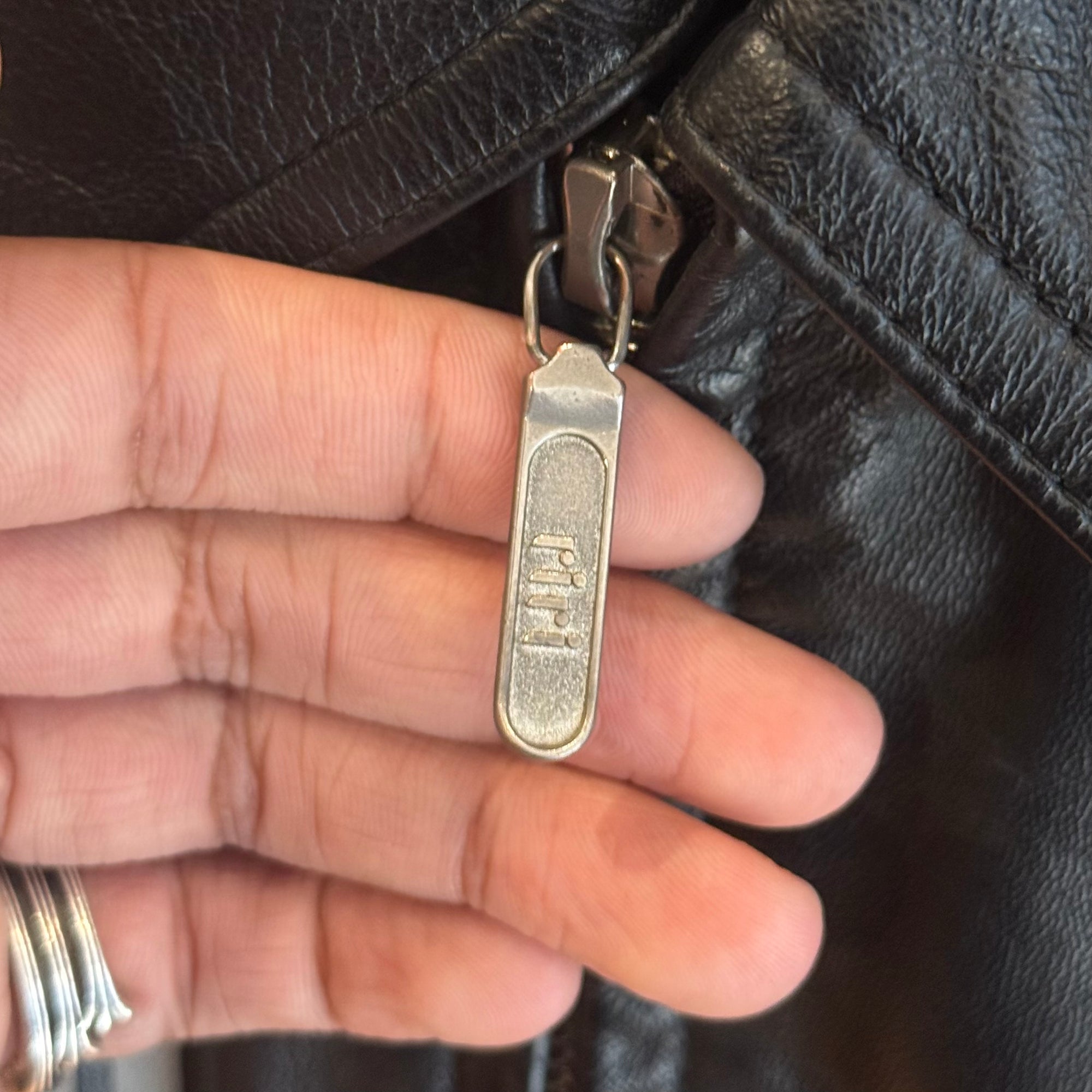 GERMAN POLEZEI VINTAGE LEATHER JACKET ‘BLACK’