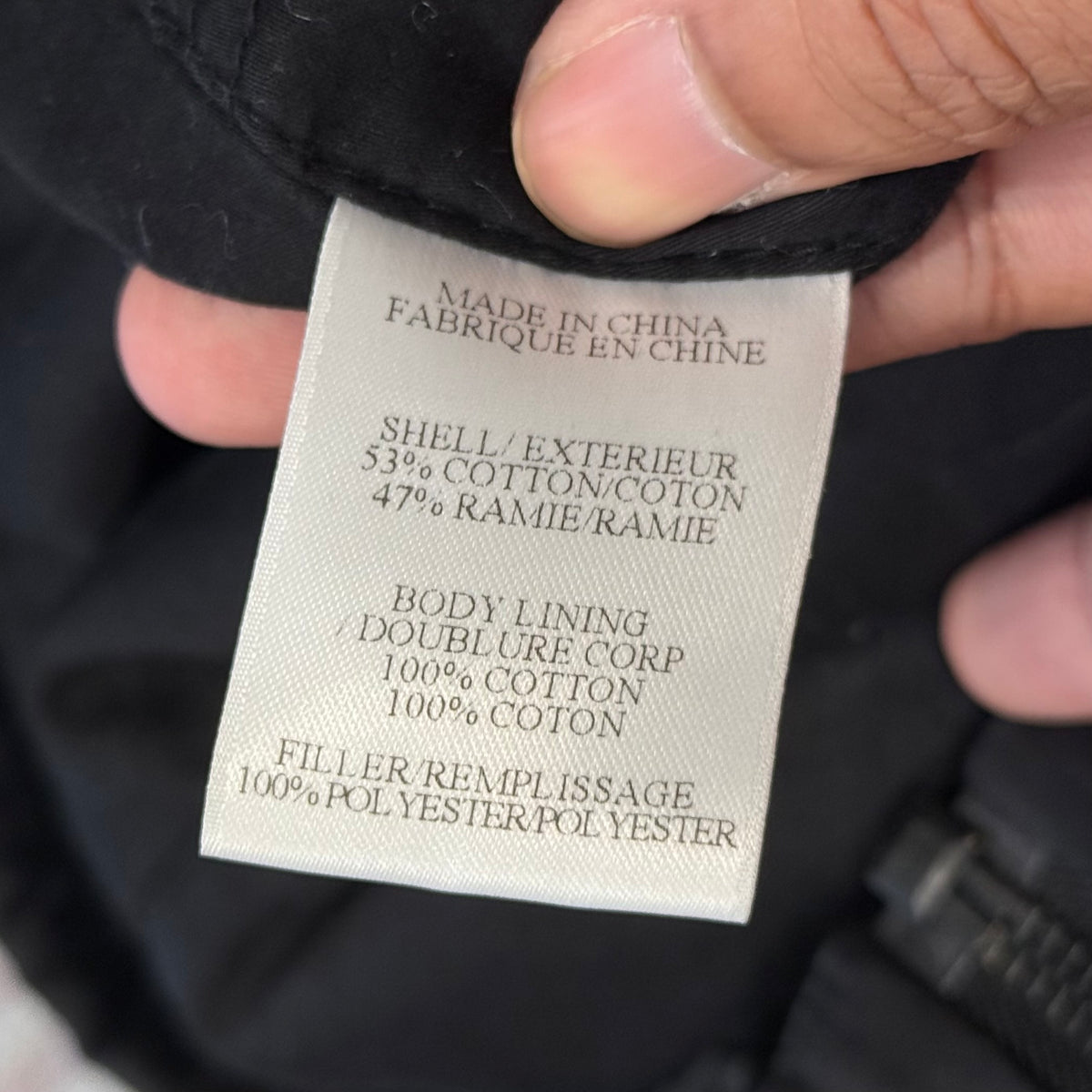 HELMUT LANG MILITARY UTILITY ZIP VEST ‘BLACK’