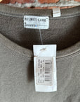 HELMUT LANG 1999 VINTAGE MILITARY CREWNECK ‘OLIVE’